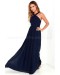 Air Of Romance Navy Blue Maxi Dress